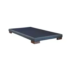 BLOCCARE - Base de Cama 1.5 Plaza de 190 cm / 8 cm - Pata de 6,5 cm