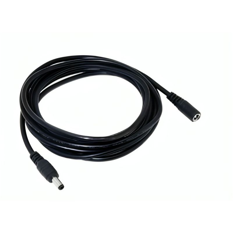 GENERICO - EXTENSION CABLE DE ALIMENTACION PARA CAMARAS 12V, 5A - 5 METROS
