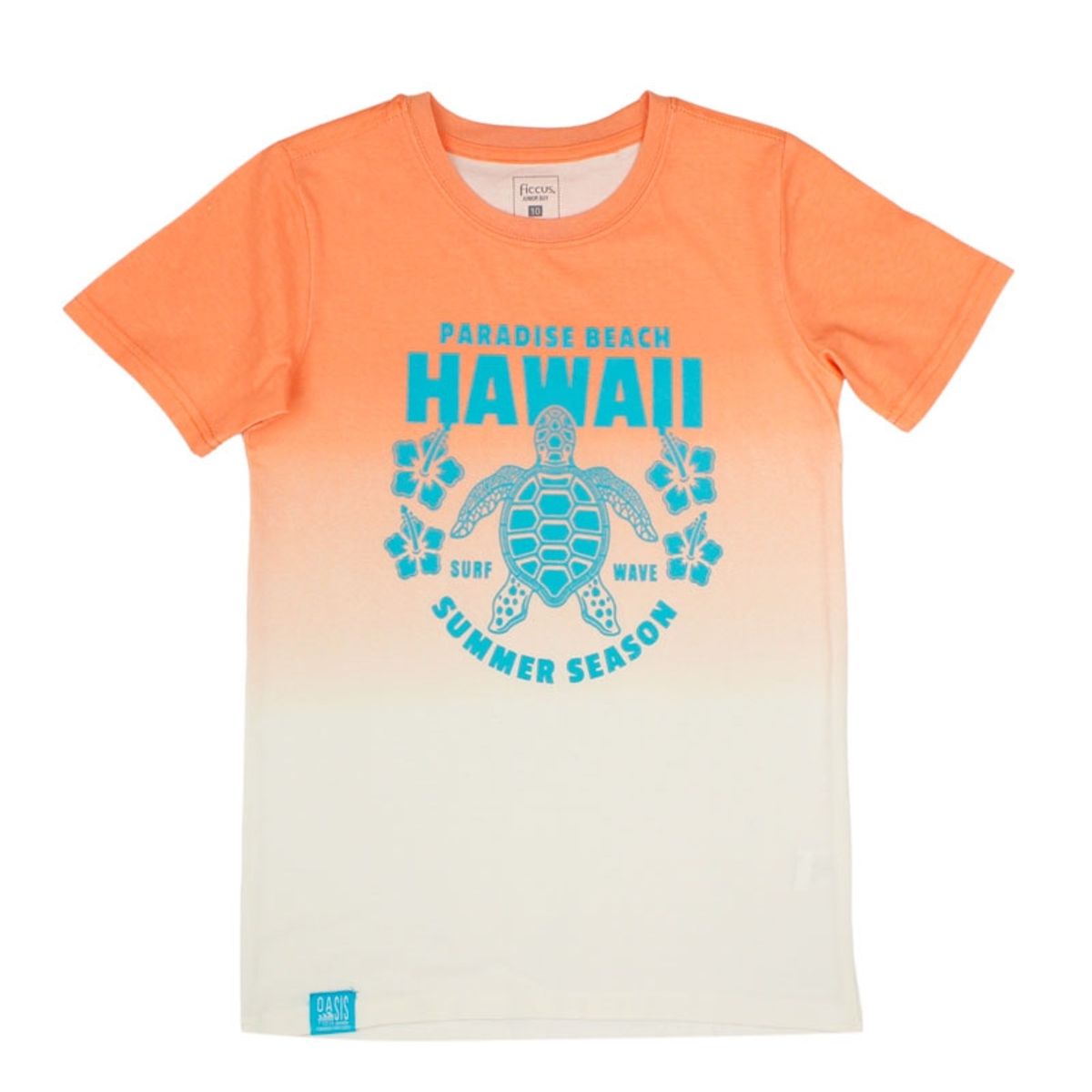 FICCUS - Polera Junior Niño Oasis Naranjo
