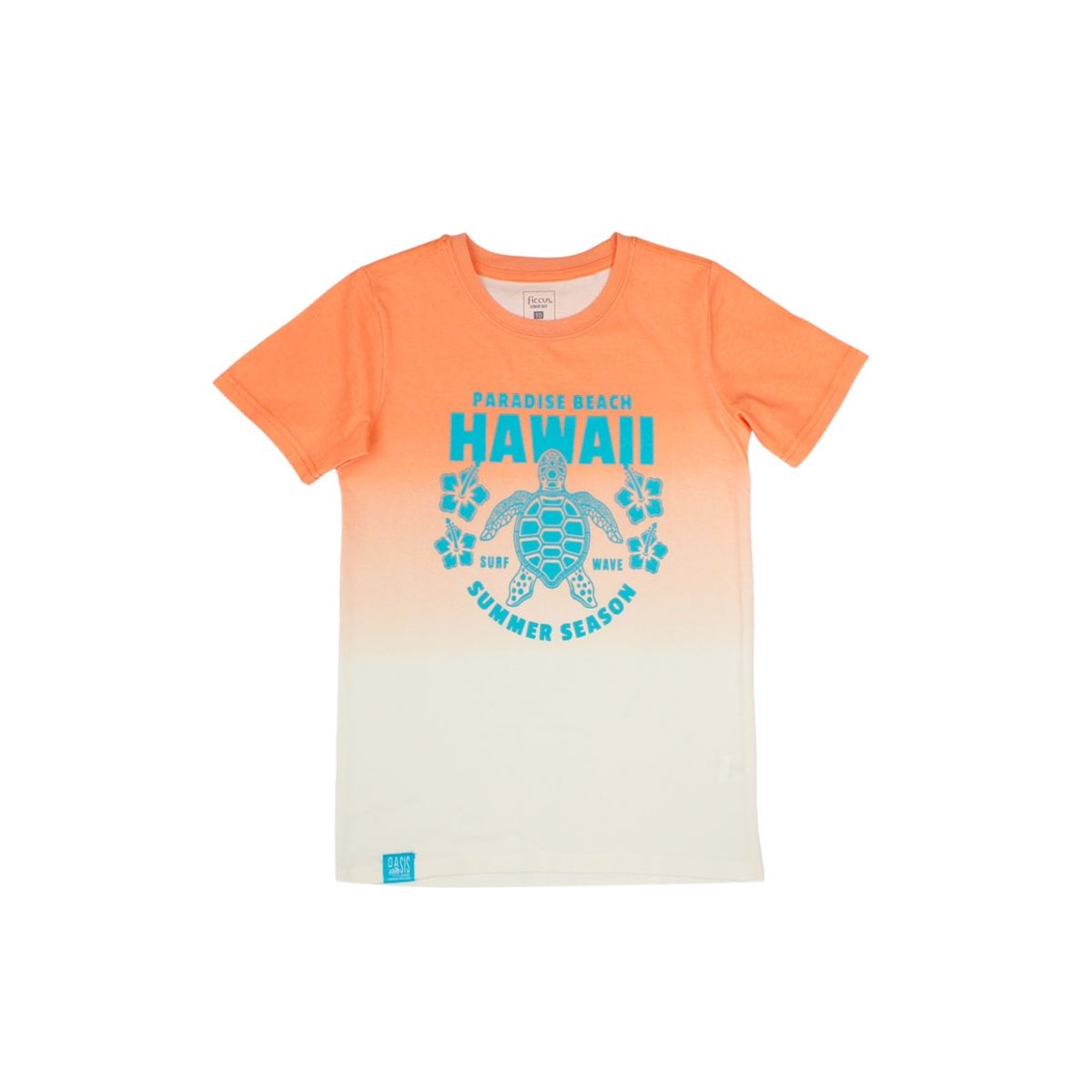 FICCUS - Polera Junior Niño Oasis Naranjo