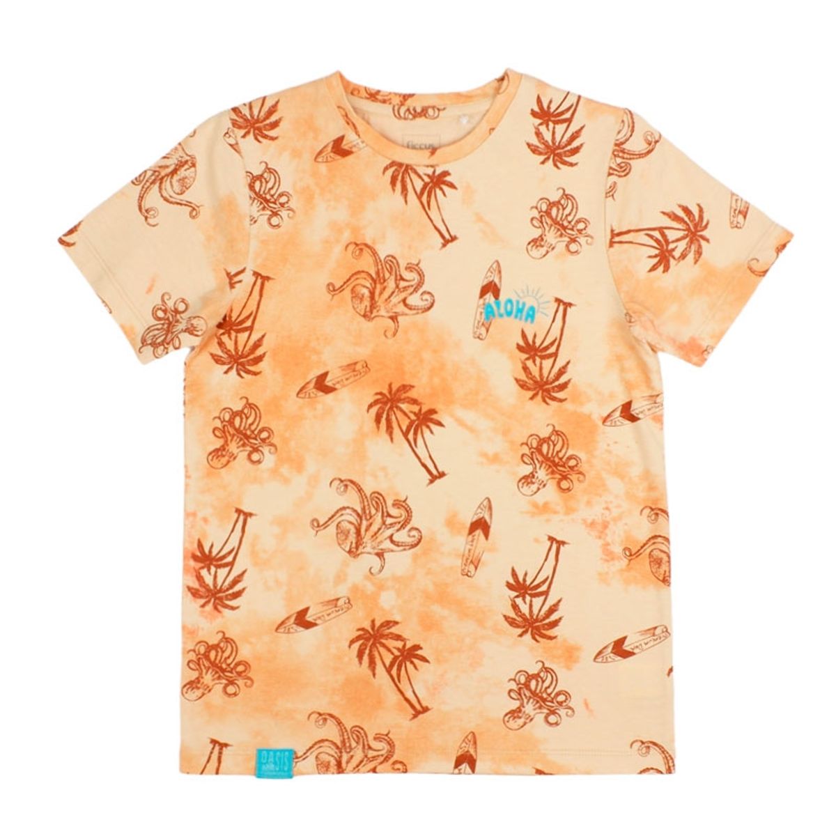FICCUS - Polera Junior Niño Oasis Naranjo