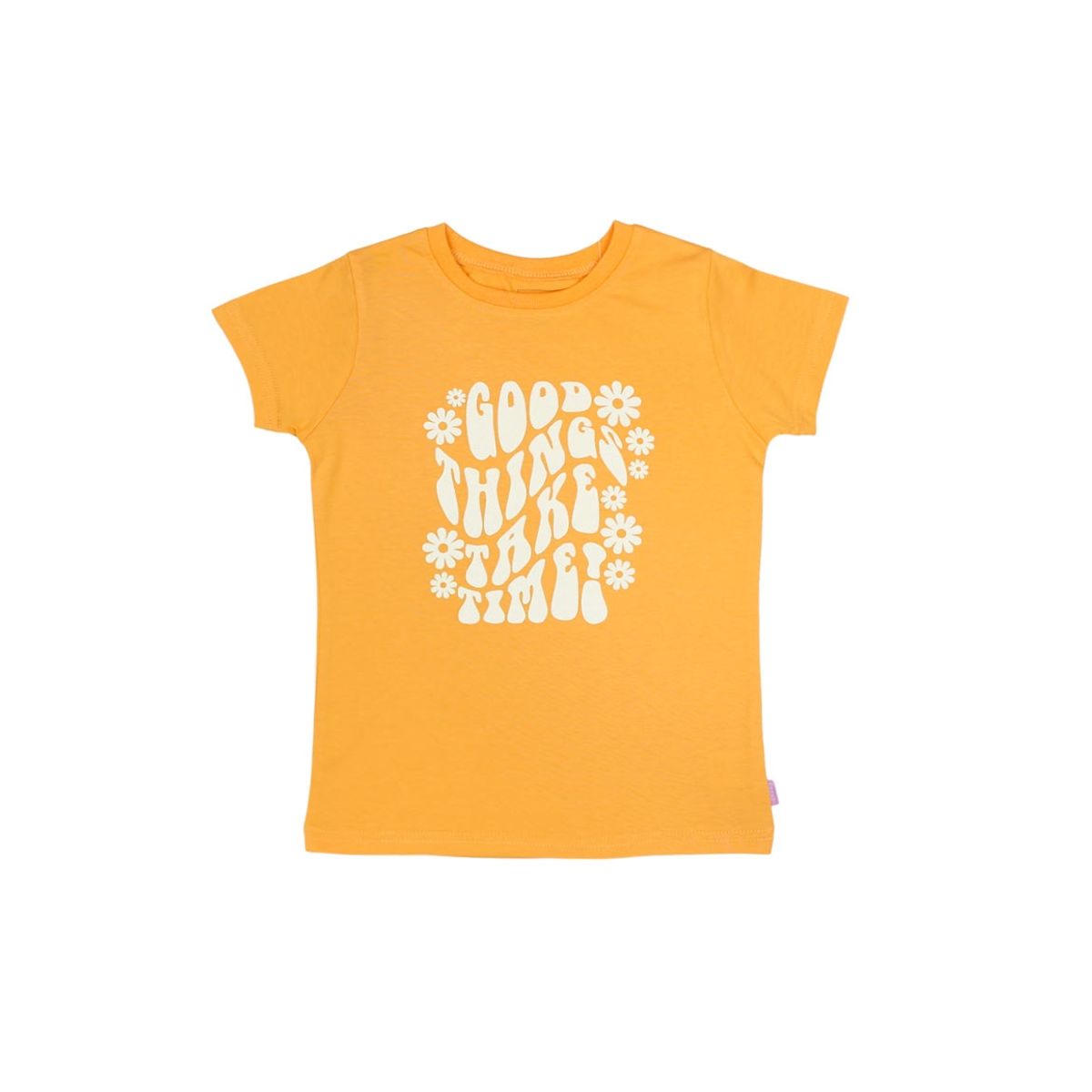 FICCUS - Polera Kids Niña Day To Day Naranjo