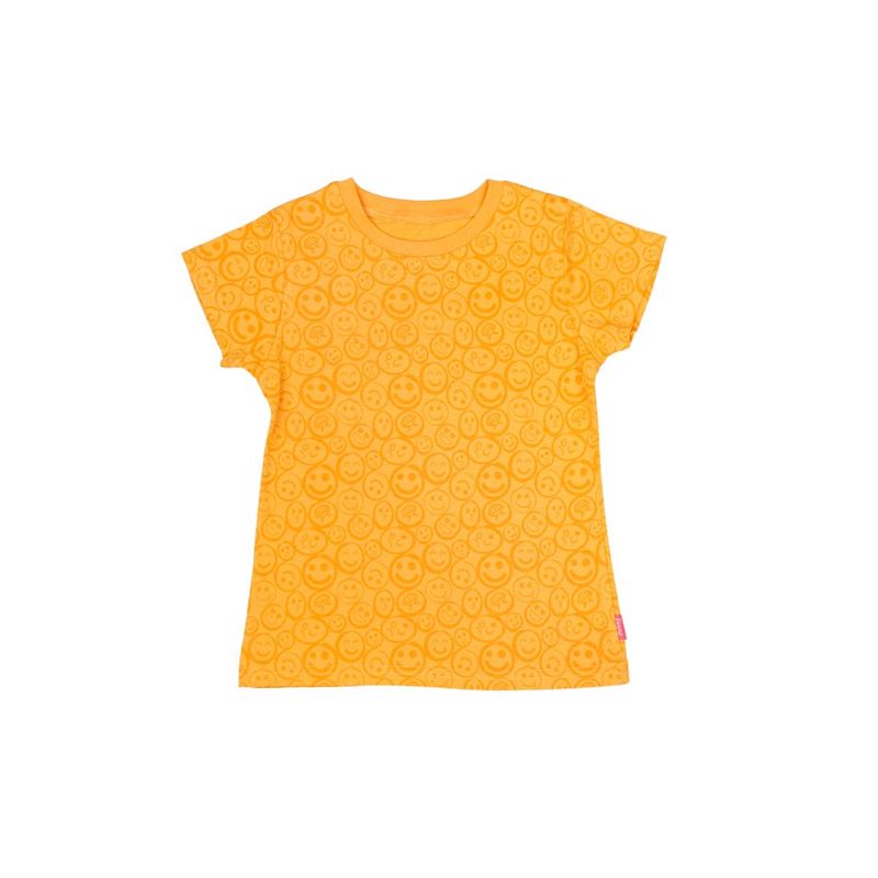 FICCUS - Polera Kids Niña Day To Day Naranjo