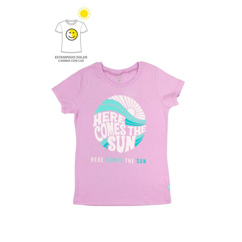 FICCUS - Polera Junior Niña Solar Amarillo