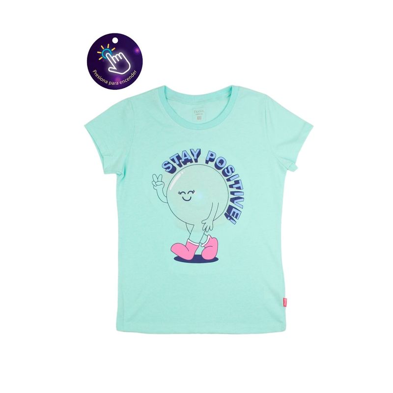 FICCUS - Polera Junior Niña Powerlight Menta