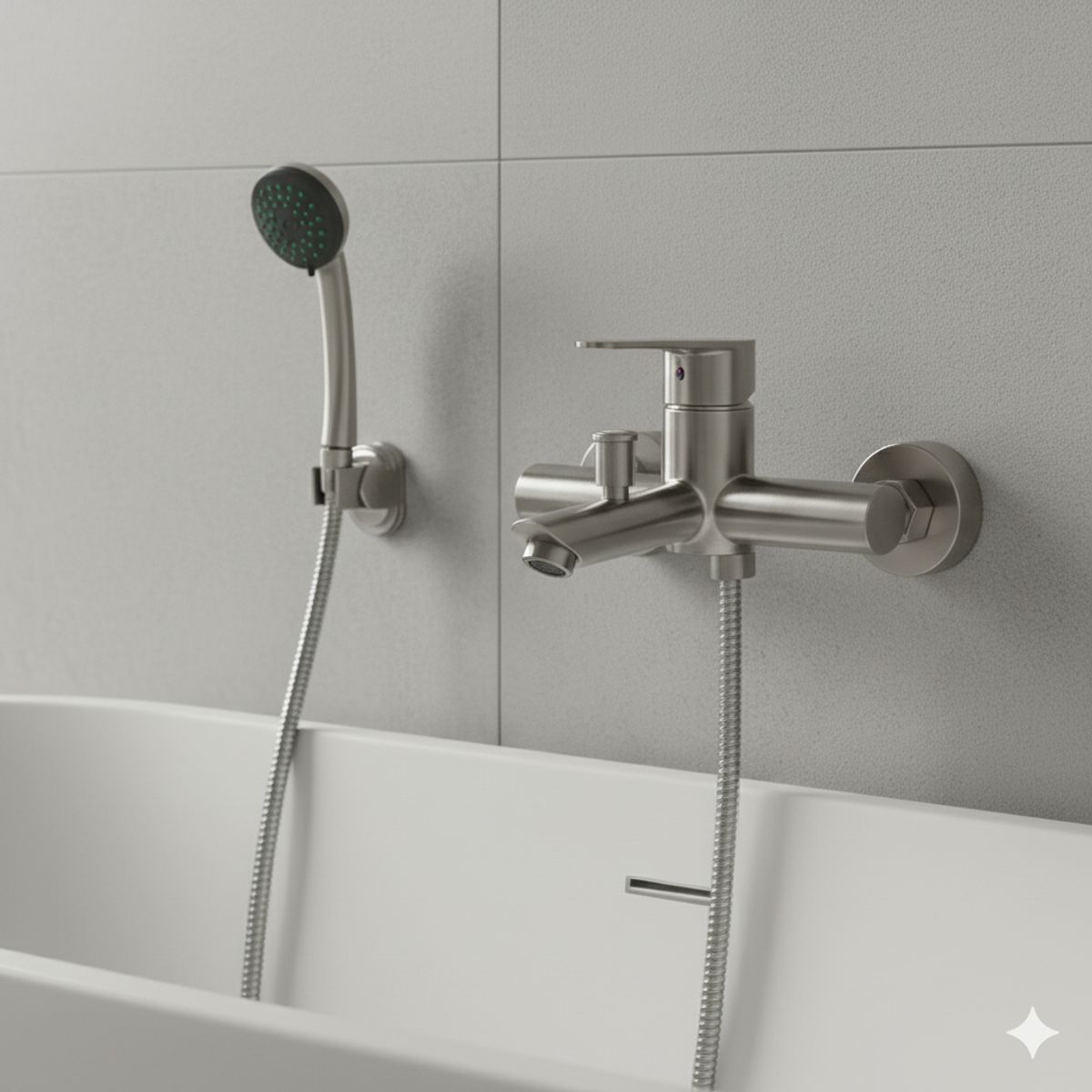 PMB - Monomando Llave Grifo Para Tina Ducha Linea Vermont PMB