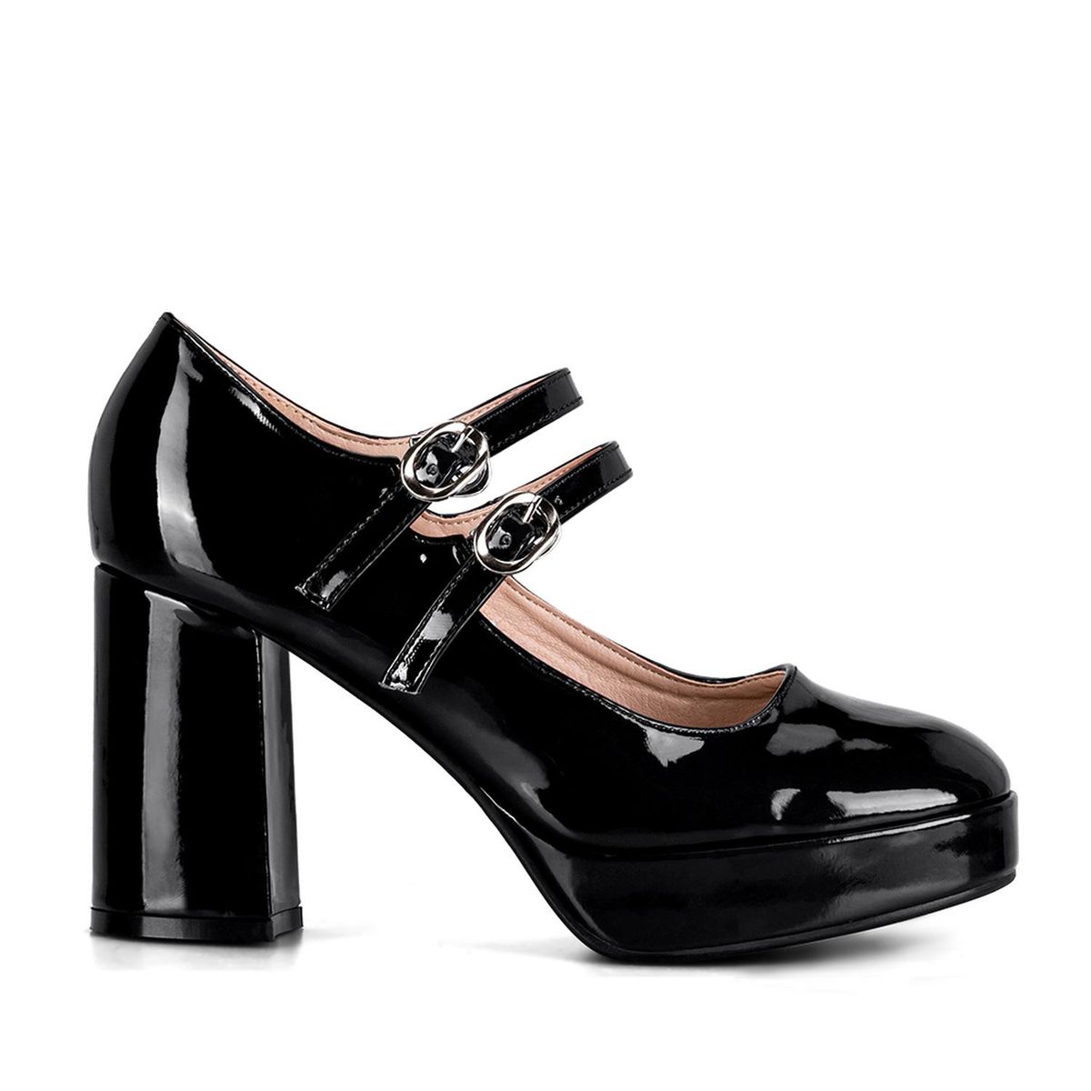 WEIDE - Zapato Taco Negro Casual YOU201 Weide