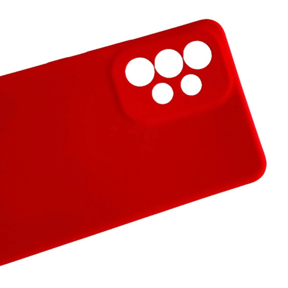 GENERICO - Carcasa Funda Para Samsung A73 5g Silicona Rojo