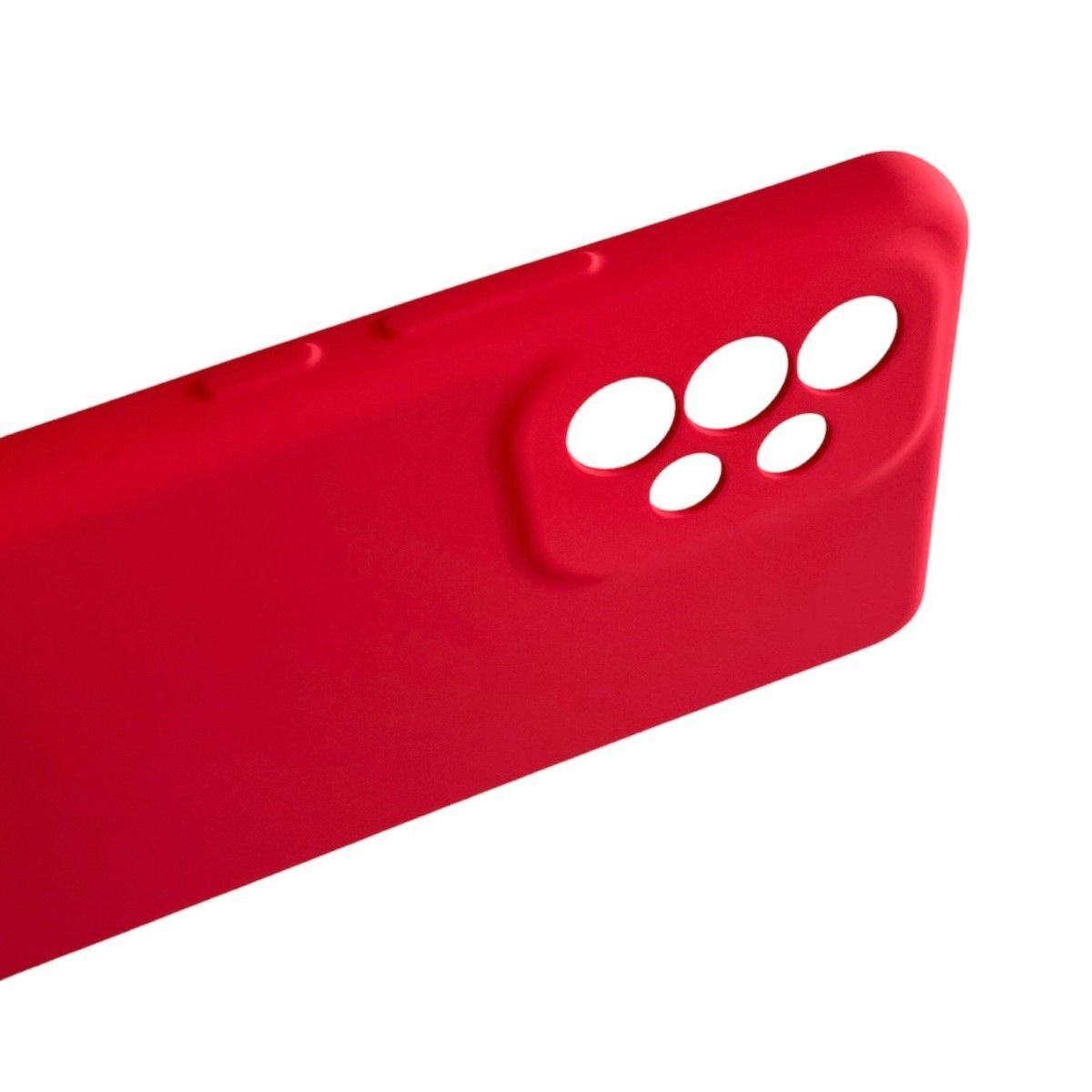 GENERICO - Carcasa Funda Para Samsung A73 5g Silicona Rojo