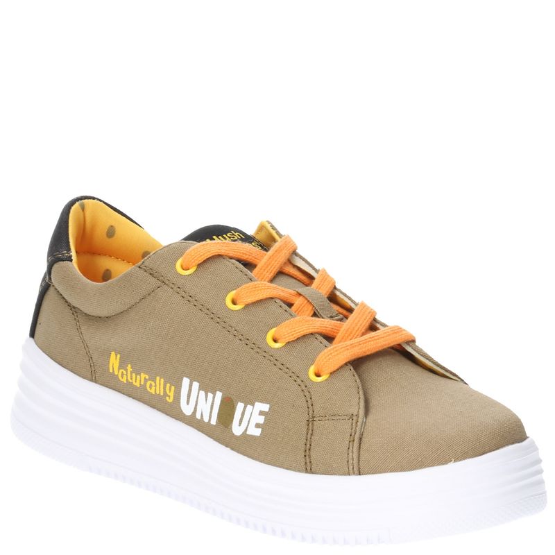 HUSH PUPPIES - Zapatilla Popeye Be Unique Oliva Mujer HUSH PUPPIES