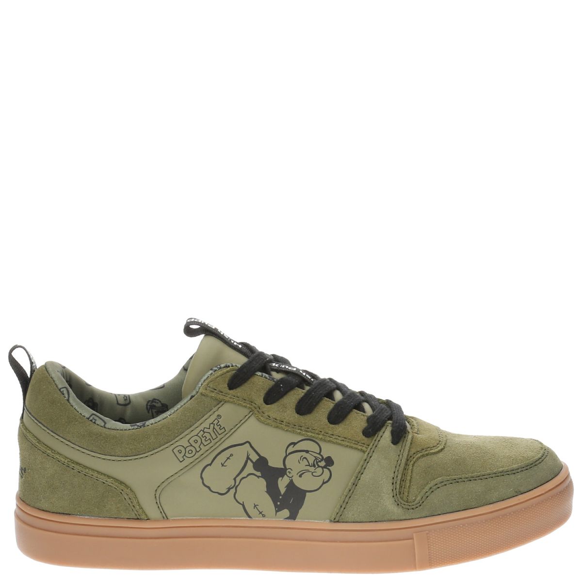HUSH PUPPIES - Zapatilla Popeye Hero Verde Oliva Hombre HUSH PUPPIES