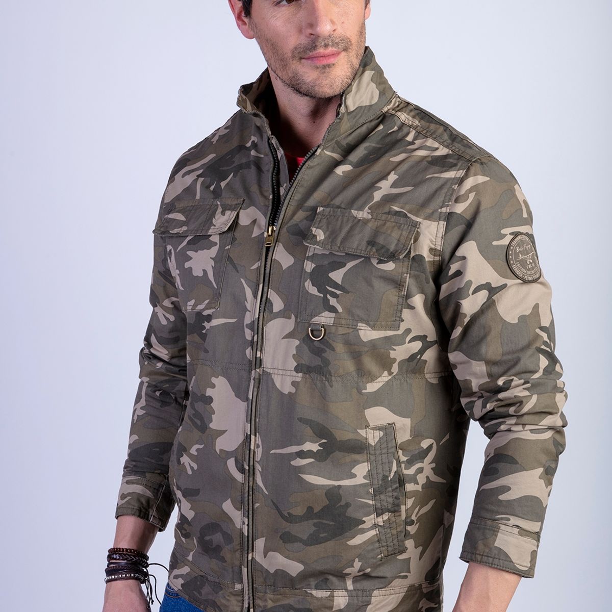 FEROUCH - Chaqueta Militart Fj Verde Ferouch