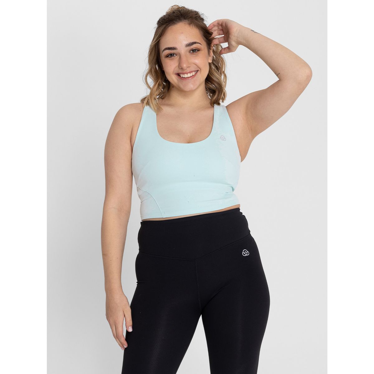 BSOUL - Peto Deportivo Crop Top Demi Ms Celeste Mujer BSOUL