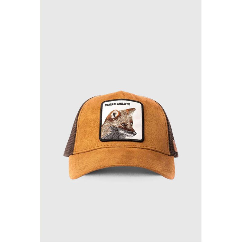 WILD LAMA - Jockey Zorro Chilote Camel Suede - Marron claro