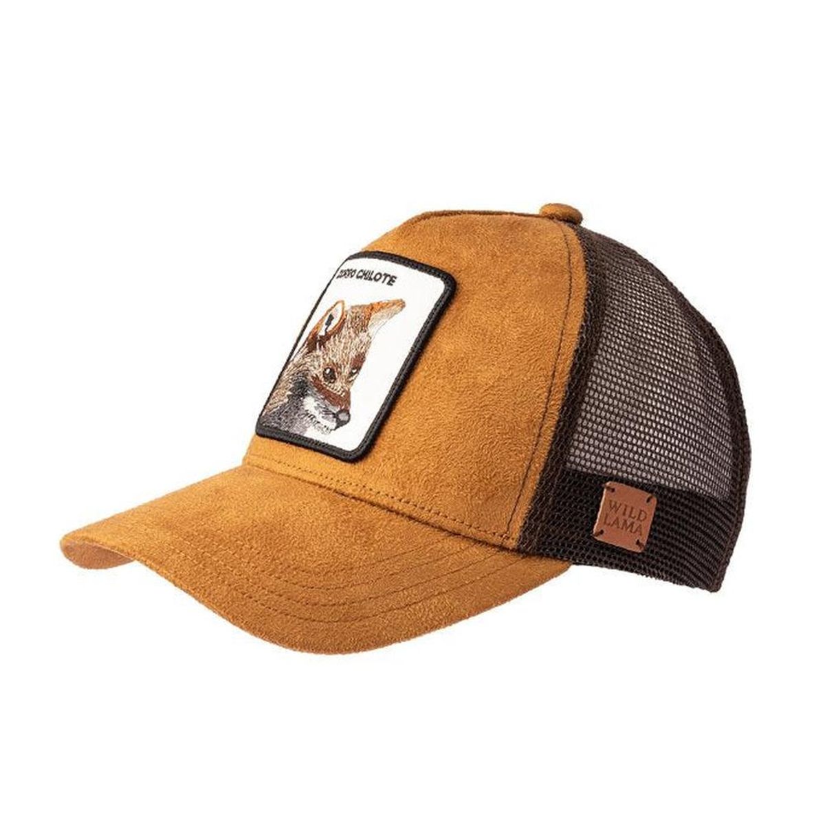 WILD LAMA - Jockey Zorro Chilote Camel Gamuza - Marron claro