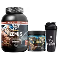 Proteina Zeus Complex 1kg Creatina apolo 300g Shaker Palikos.