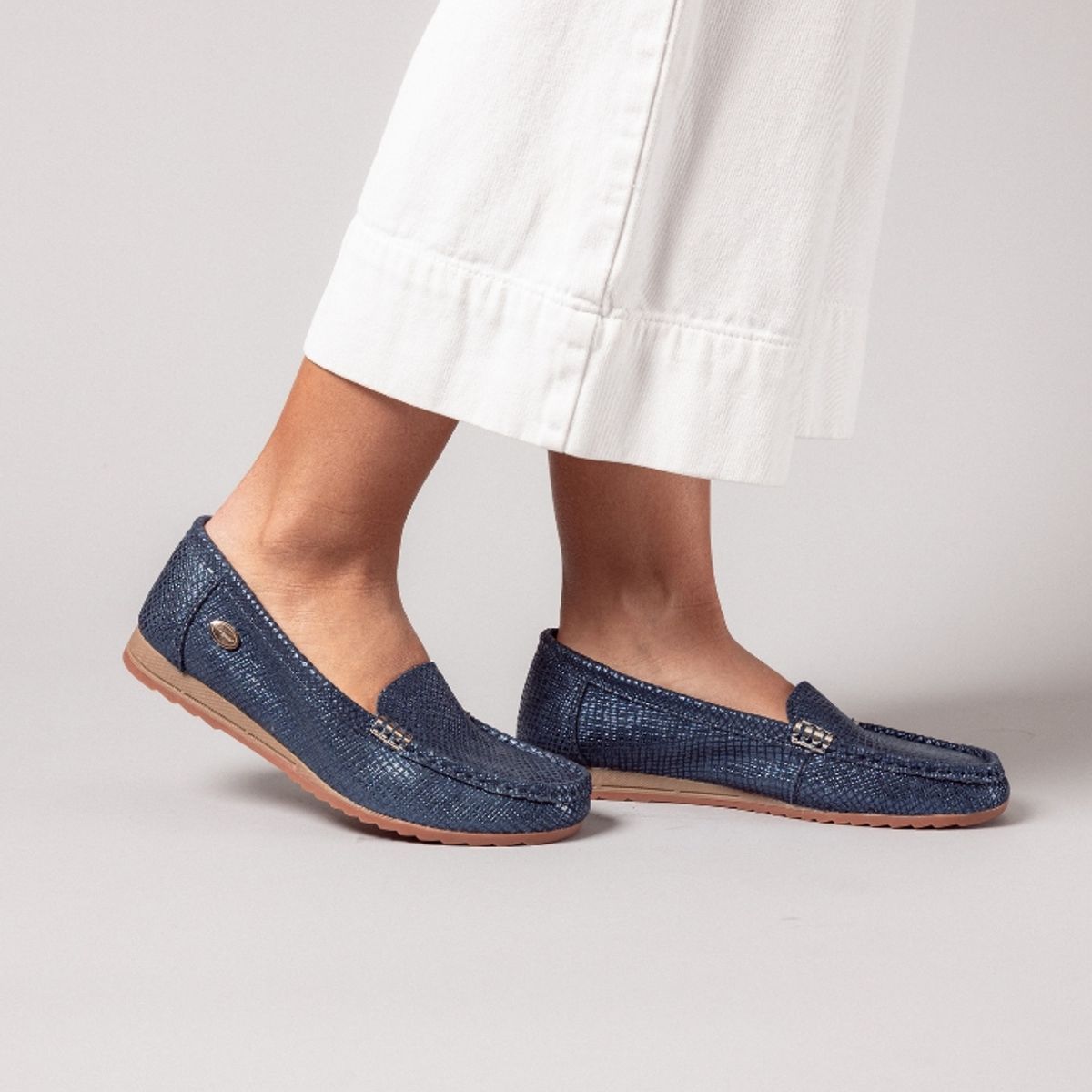DEGAS - Mocasín Ethel Azul DEGAS