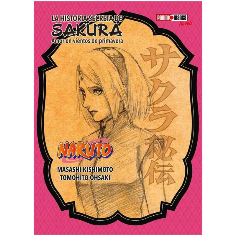 PANINI - NOVELA NARUTO - LA HISTORIA SECRETA DE SAKURA