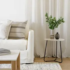 AMOBLE - Mesa Lateral Ester Cuarzo 45 Amoblé