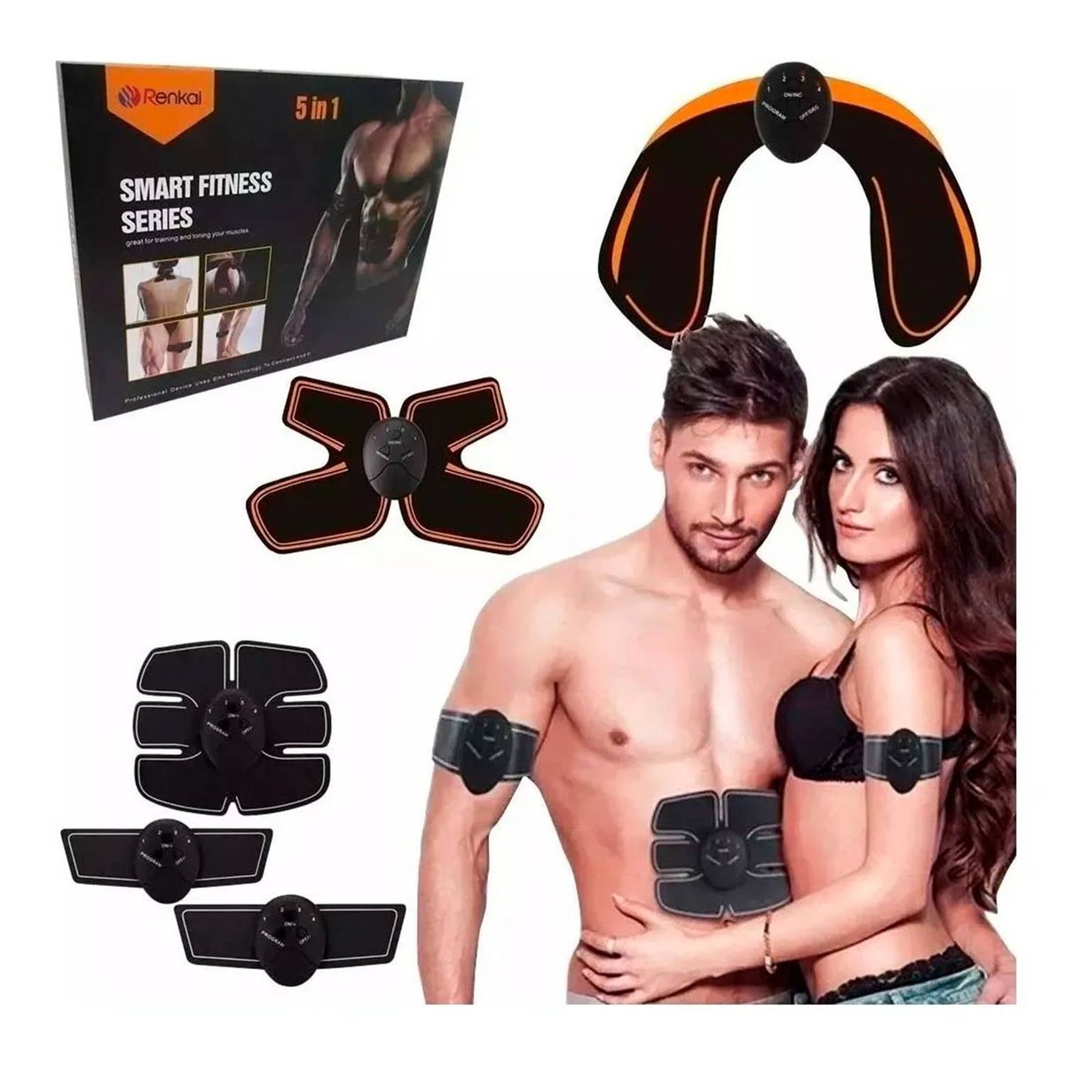 GENERICO - Electrofisico 5 En 1 Abdominal Smart Six Pack Welife W-25359