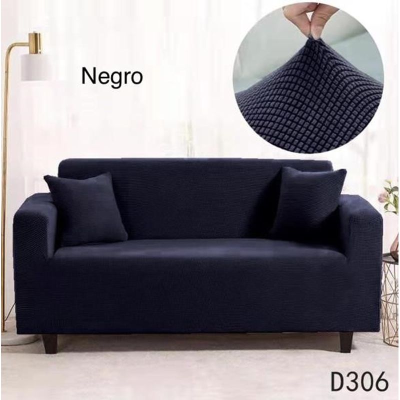 ANGELES DEL HOGAR - Fundas Para Sofa Cubresillones Texturisado cuadrille 3 cuerpos