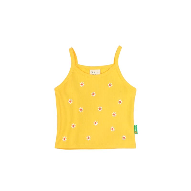 FICCUS - Polera Kids Niña Oasis Amarillo