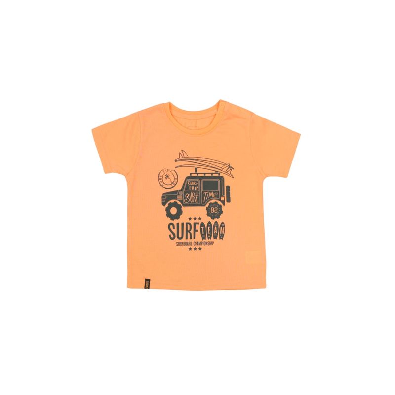 FICCUS - Polera Bebé Niño Day To Day Naranjo Pálido