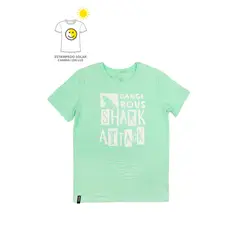 FICCUS - Polera Kids Niño Solar Verde Lima