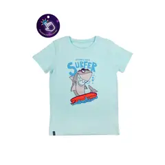 FICCUS - Polera Kids Niño Powerlight Celeste_.