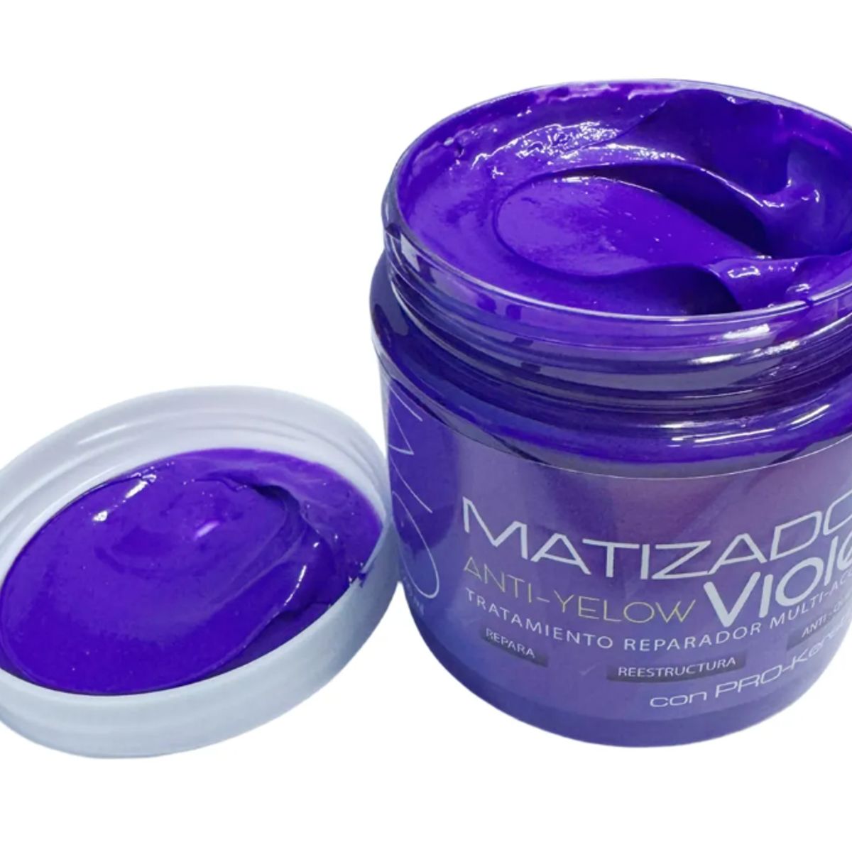 GENERICO - Pack Shampoo Violeta 450ML Y Crema Matizador Violeta Salonex 500ml