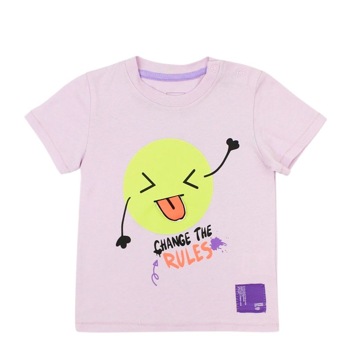 FICCUS - Polera Bebé Niño Go Lila