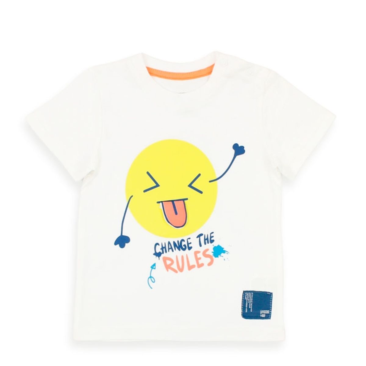 FICCUS - Polera Bebé Niño Go Blanco