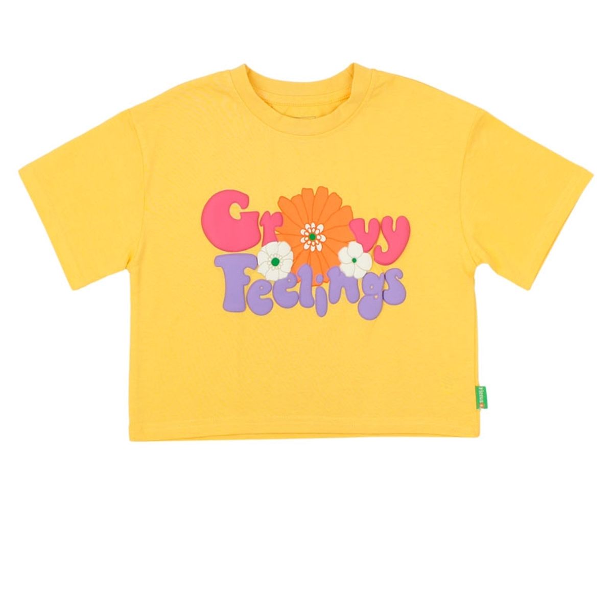 FICCUS - Polera Kids Niña Oasis Amarillo