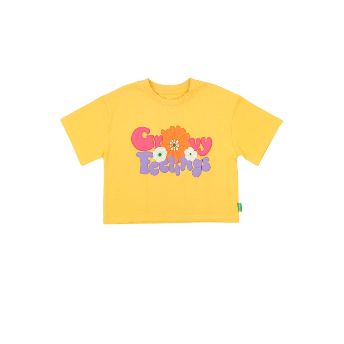 FICCUS - Polera Kids Niña Oasis Amarillo