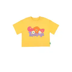 FICCUS - Polera Kids Niña Oasis Amarillo