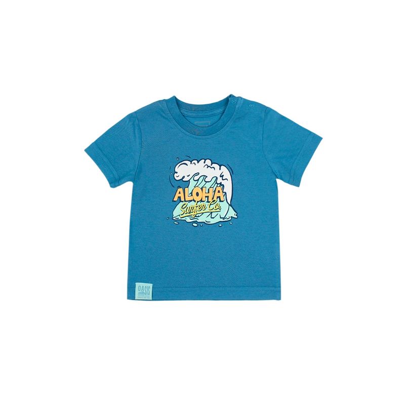 FICCUS - Polera Bebé Niño Oasis Azul