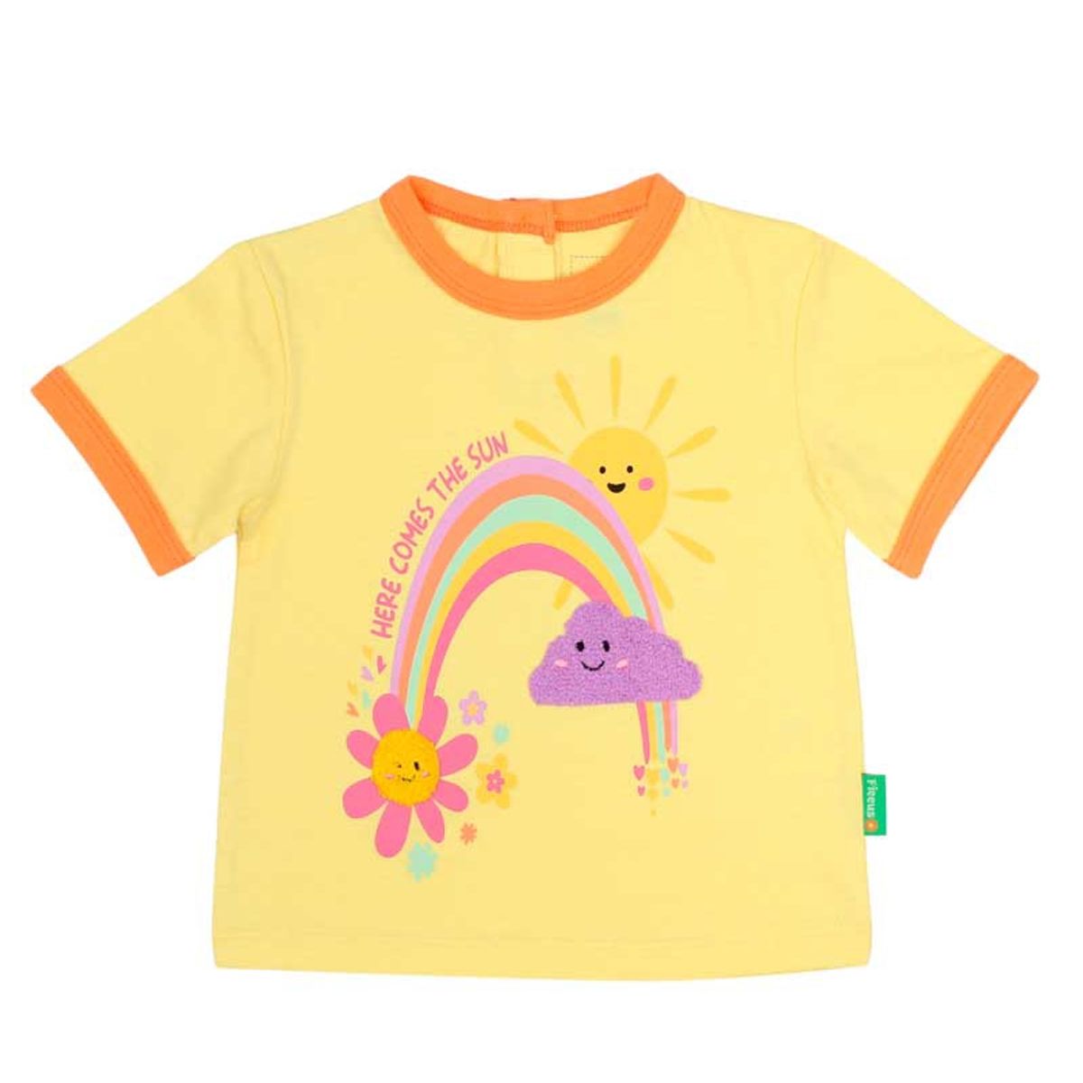 FICCUS - Polera Bebé Niña Oasis Amarillo