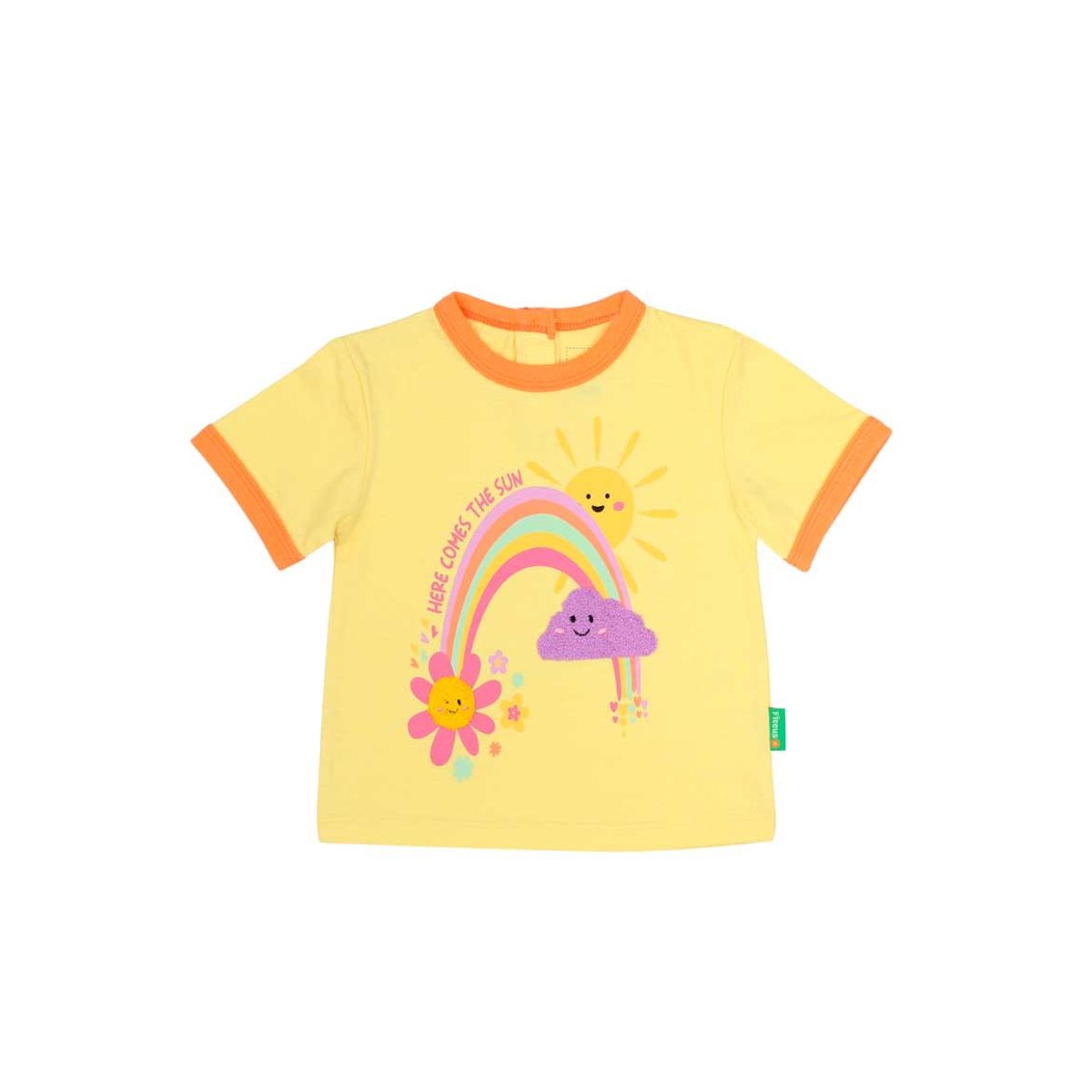 FICCUS - Polera Bebé Niña Oasis Amarillo