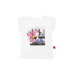 FICCUS - Polera Bebé Niña Go Blanco