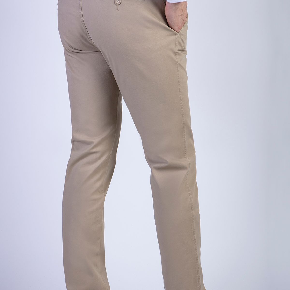 FEROUCH - Pantalon Twill Slim /31 Beige Ferouch