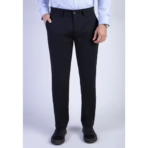 FEROUCH - Pantalon Twill Regular L/33 Negro