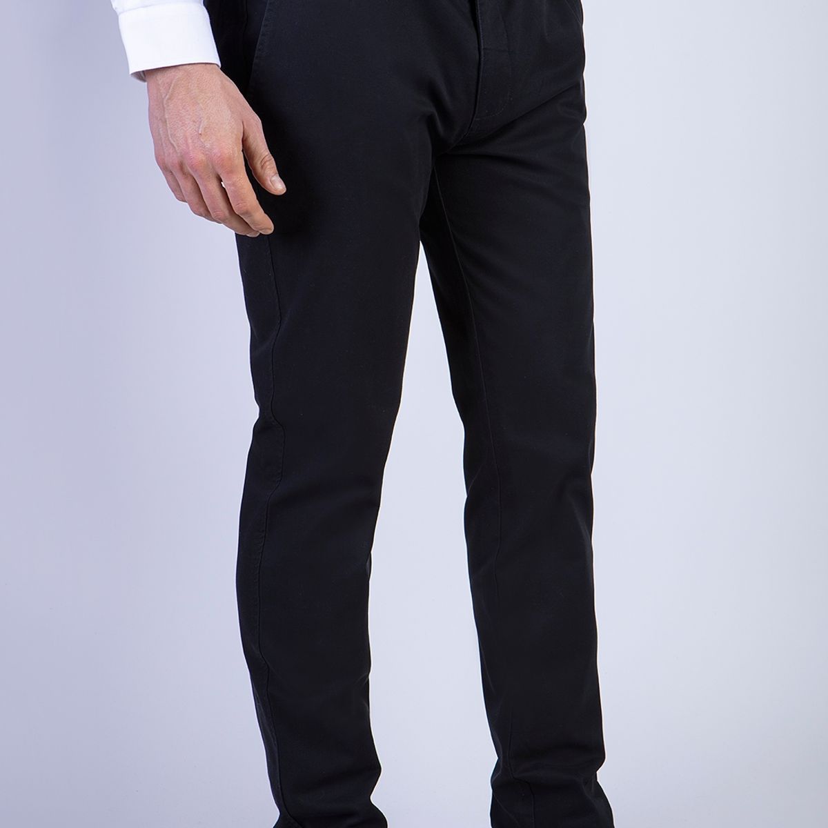 FEROUCH - Pantalon Twill Slim /31 Negro Ferouch