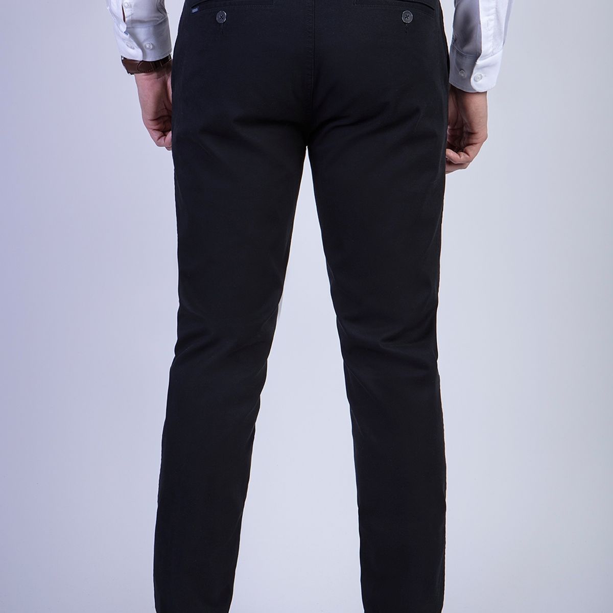 FEROUCH - Pantalon Twill Slim /31 Negro Ferouch