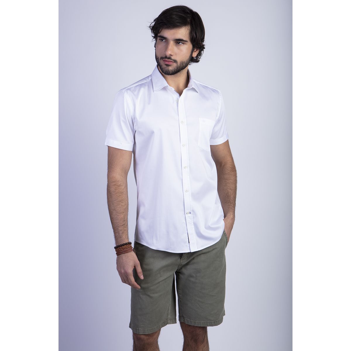FEROUCH - Camisa Austin F Blanco Ferouch