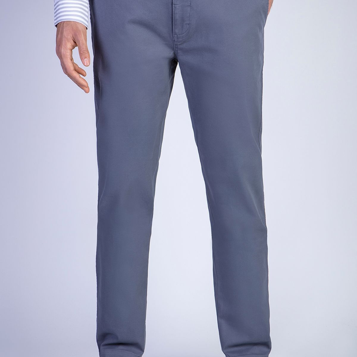 FEROUCH - Pantalon Twill Slim /31 Gris Ferouch