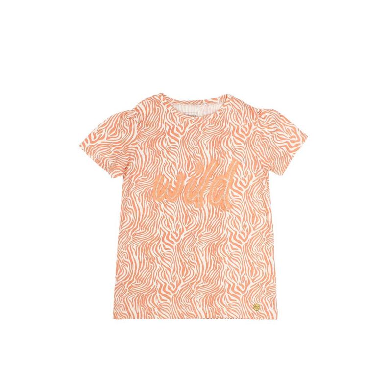 FICCUS - Polera Kids Niña Earth Coral
