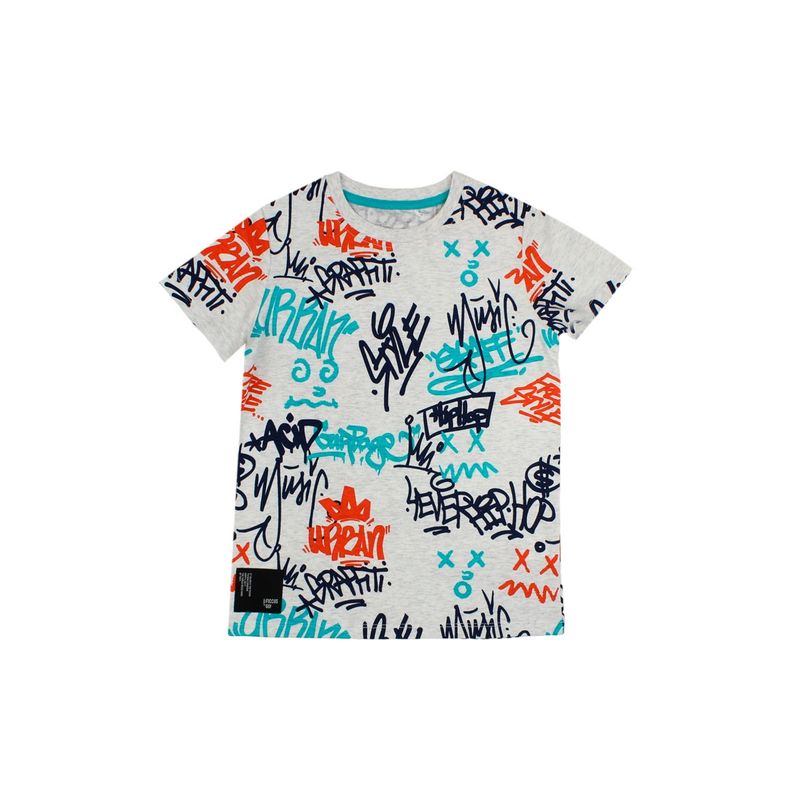 FICCUS - Polera Kids Niño Go Gris