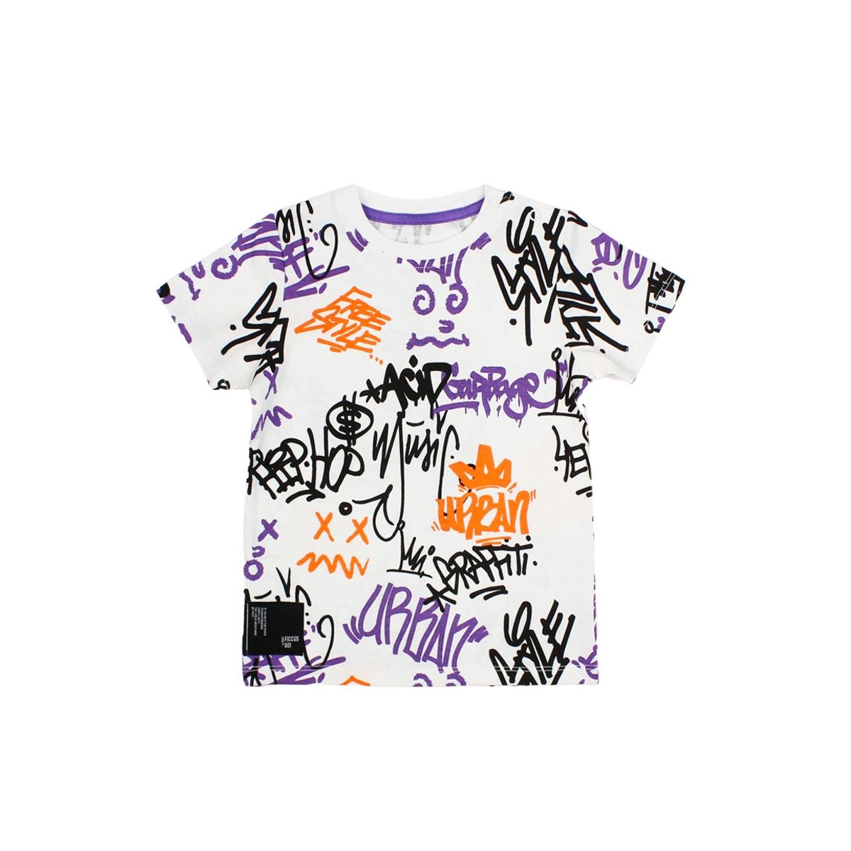 FICCUS - Polera Kids Niño Go Blanco
