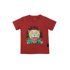 FICCUS - Polera Kids Niño Earth Naranjo