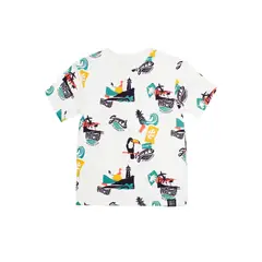 FICCUS - Polera Kids Niño Oasis Blanco